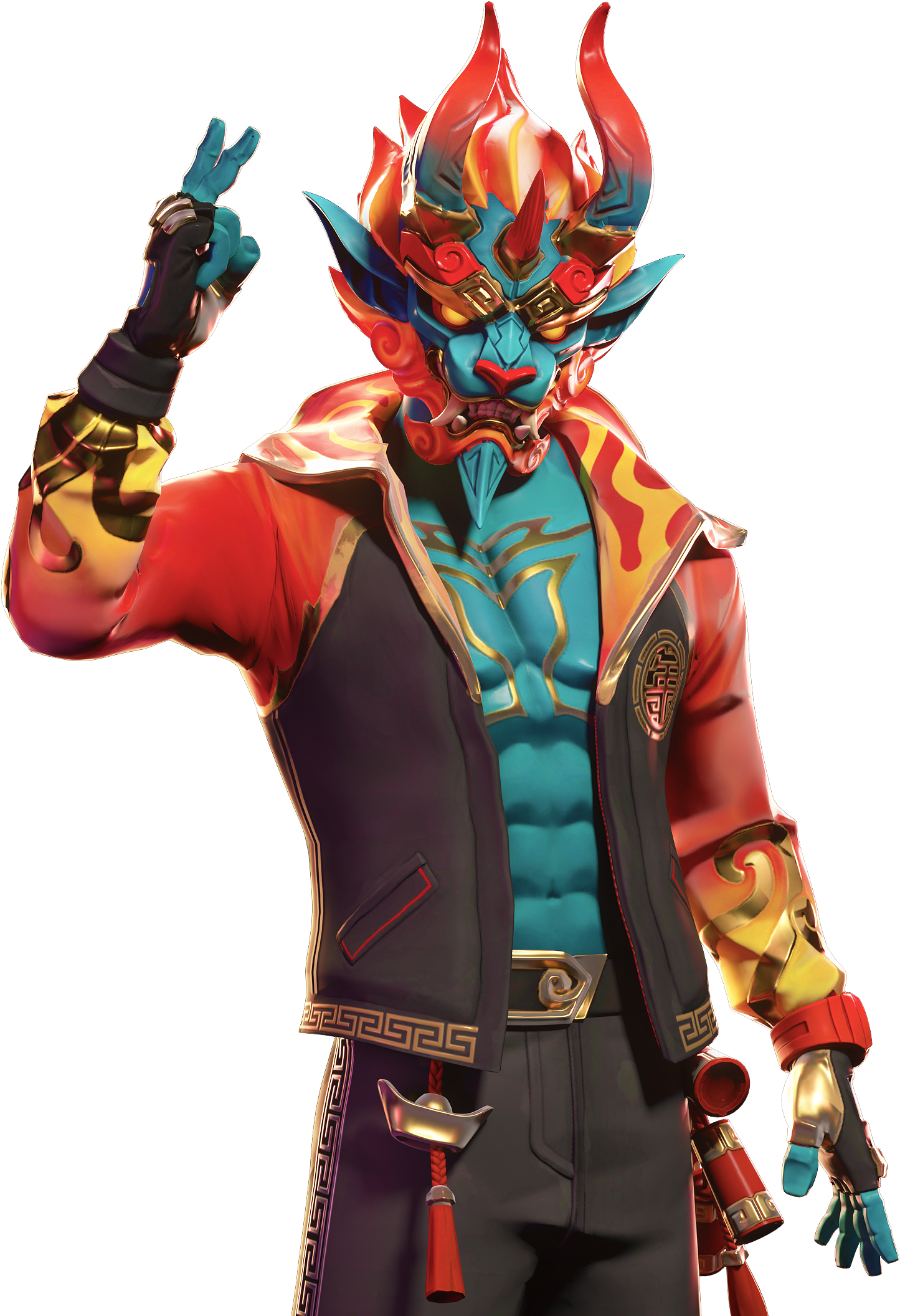 140 - Chinese New Year Fortnite (1540x2160), Png Download