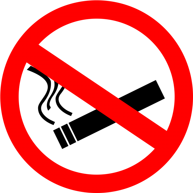 No Smoke Warning Signs - People Fasting (866x650), Png Download