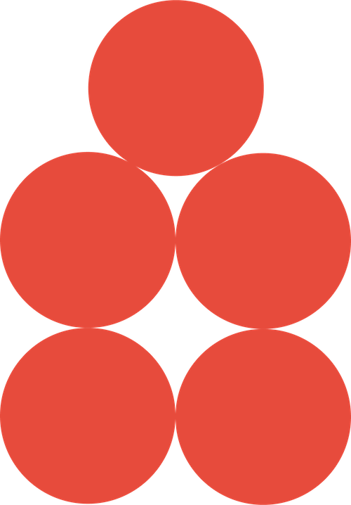 Beer Pong Rack House Formation - Japanese Heraldry Sun (500x718), Png Download