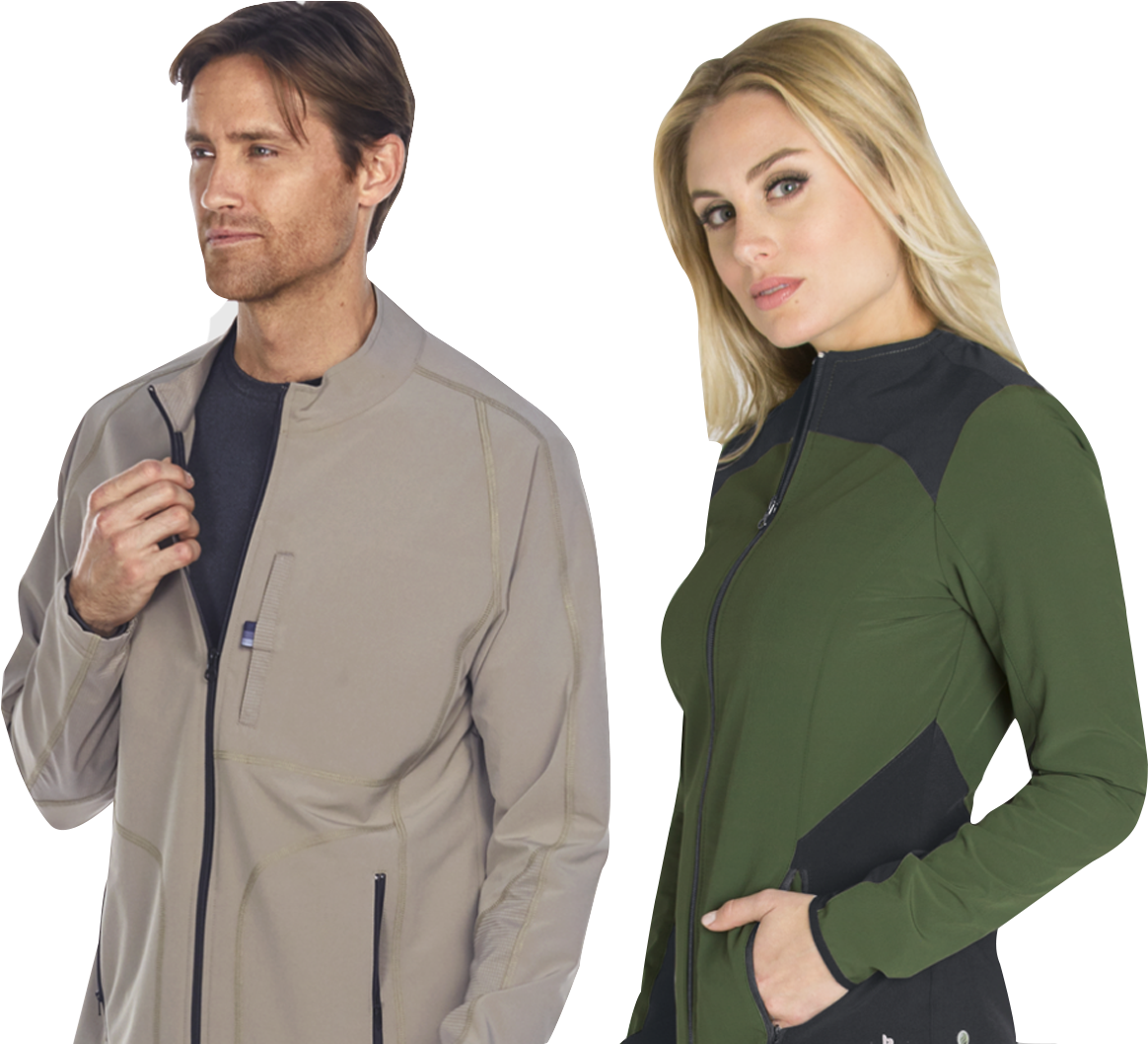 Barco One Wellness Models Wearing Nursing Scrubs - Scrubs (1492x1067), Png Download