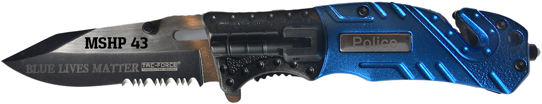 Clip Art Free Stock Blue Lives Matter Personalized - Blue Lives Matter Knife (1200x900), Png Download