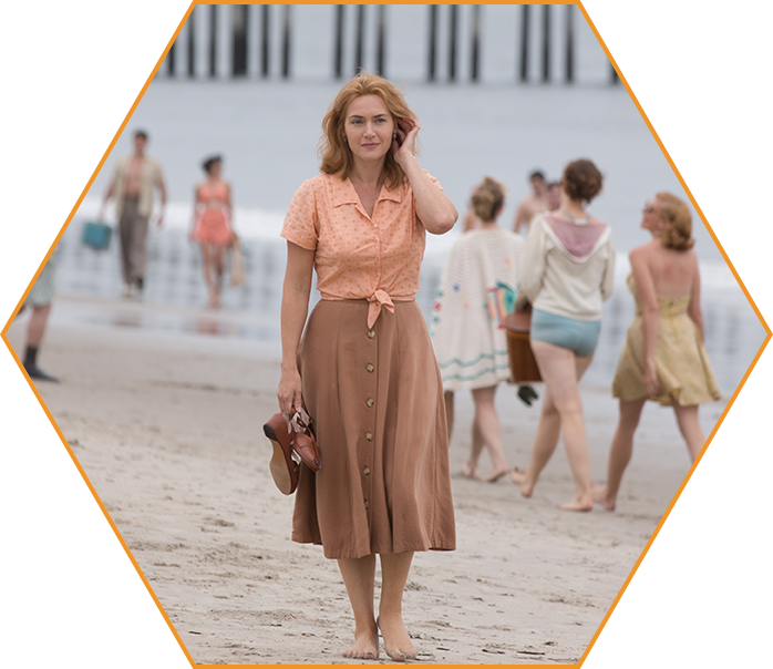 Craftsmanship - Kate Winslet Wonder Wheel (698x604), Png Download