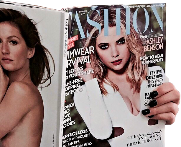 #interesting #magazine #sticker #hand #people #reading - Fashion Beauty Magazines Summer (614x502), Png Download