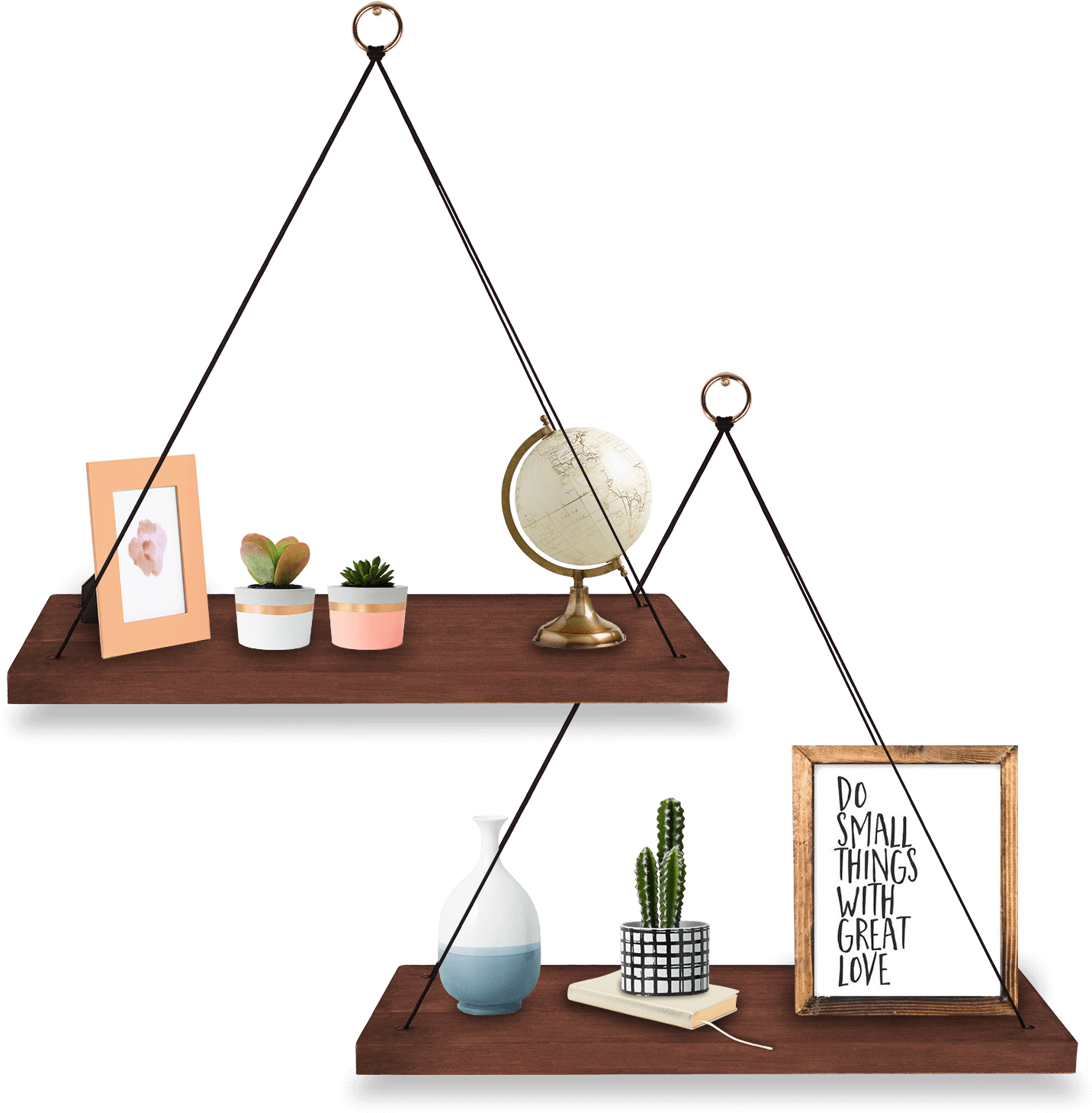 Wood Hanging Shelves - Table (1500x1500), Png Download