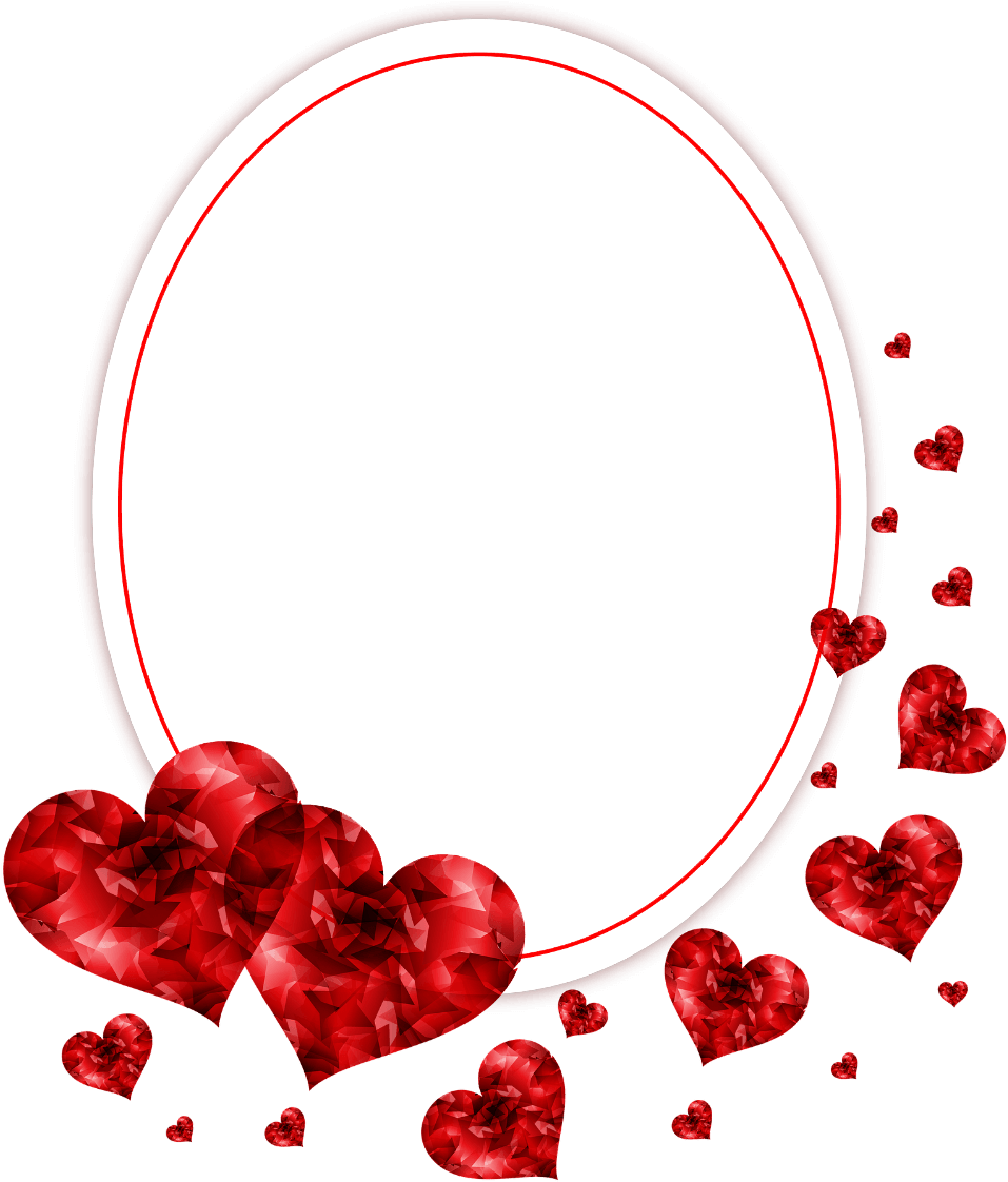 Love Photo Frames Png (1000x1202), Png Download