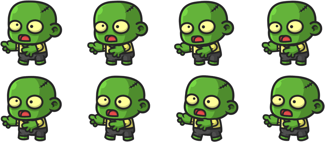 Sheetzombiebald - Cartoon (1155x500), Png Download