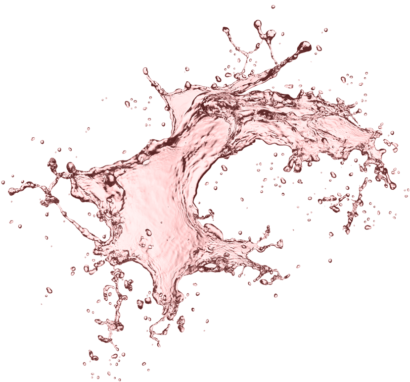 Splash Rose - Water Splash (1600x1024), Png Download