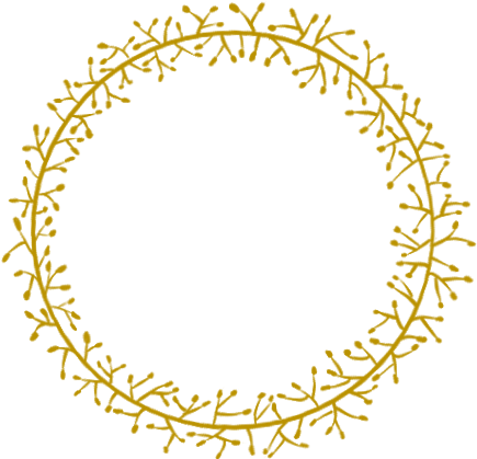 Gold Sticker - Circle (435x419), Png Download