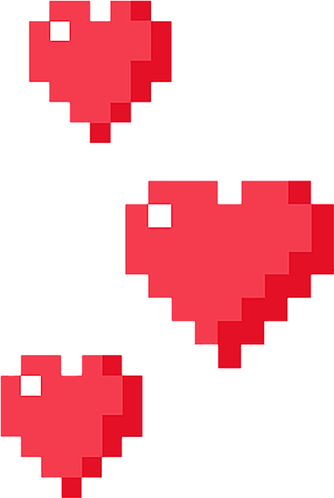 Heart Red Tumblr Corazon Pixel Rojo Love Kpop Silhouett - 8 Bit Portal (475x707), Png Download