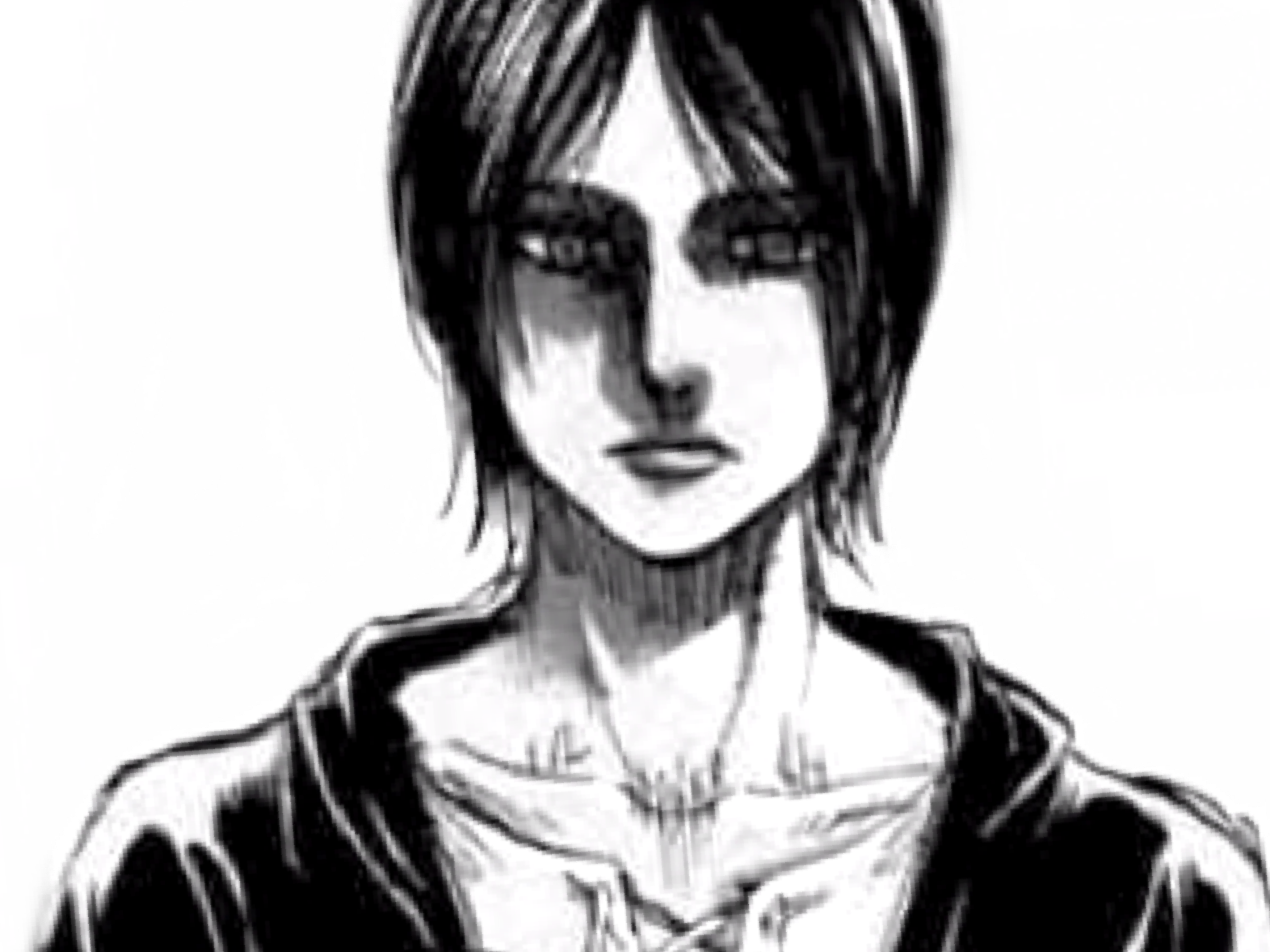 Sticker Kikoojap Attaque Des Titans Attack On Titan - Eren Yeager Chapter 110 (3508x2632), Png Download