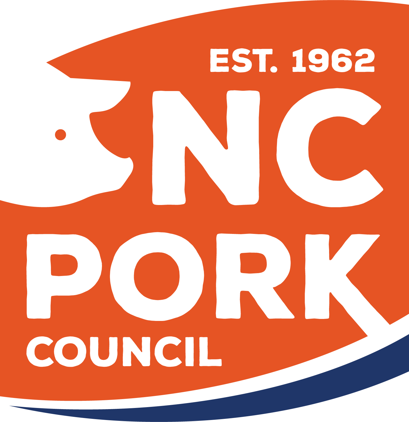 Ncpc Logo Date Rgb 2color Orange Navy - Poster (1428x1474), Png Download