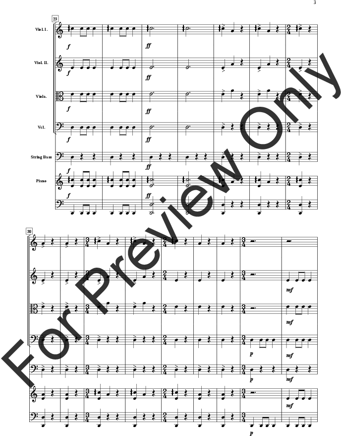 Product Thumbnail 2 - Main Street March Sheet Music (816x1056), Png Download