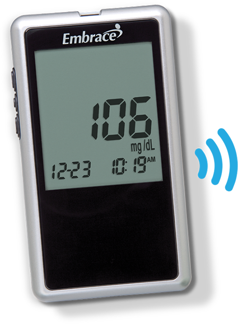 Embrace® - Glucometro Embrace (485x658), Png Download