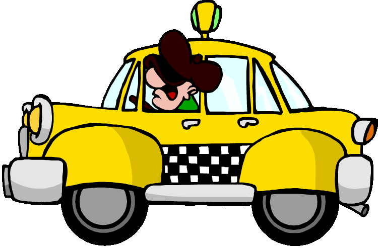 Un Pastor Y Un Taxista - Taxi Driver Animated (750x493), Png Download