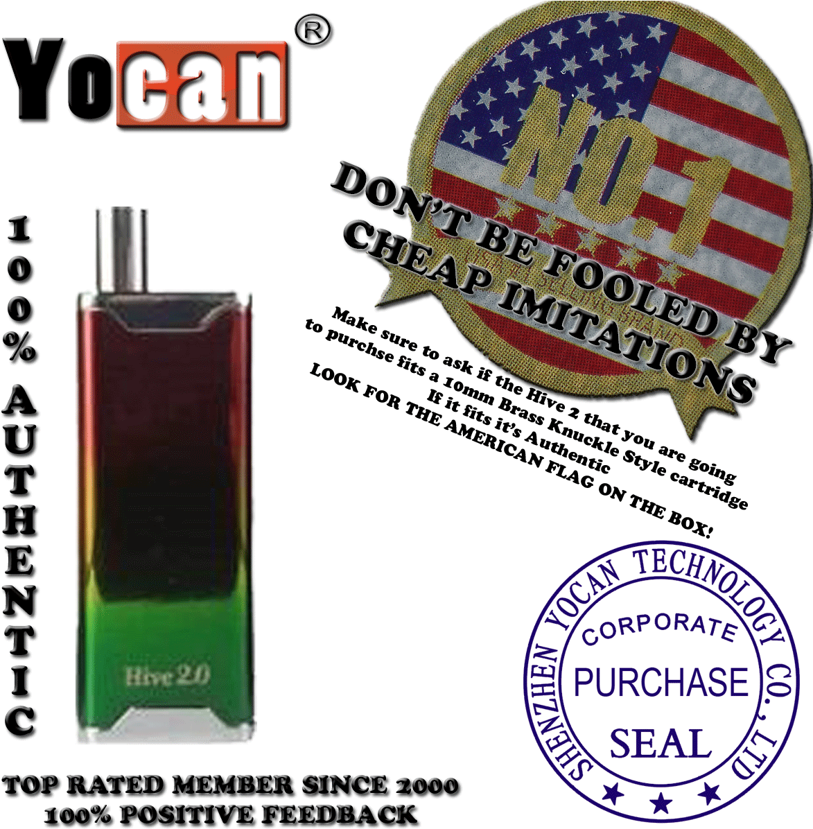 0 Limited Edition Rasta - Yocan (1200x1200), Png Download