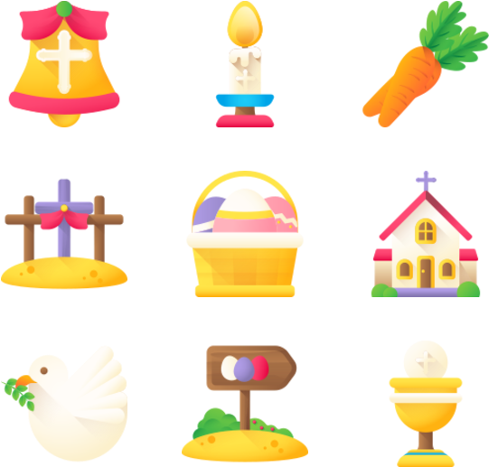 Easter Day (600x564), Png Download
