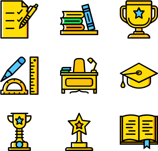 Education Utensils - Icon (600x564), Png Download