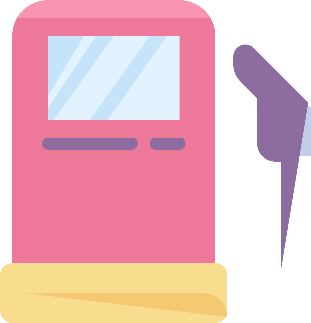 Gas Station Icon (1600x1600), Png Download