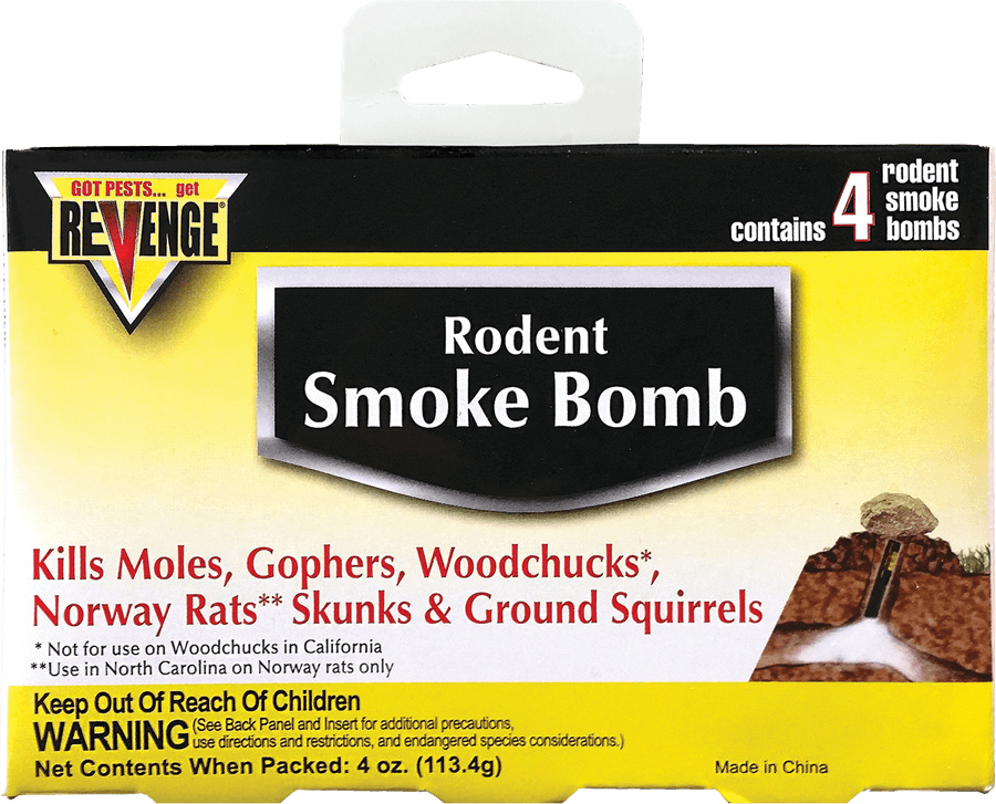 Revenge® Rodent Smoke Bombs - Smoke Bomb For Pest Control (900x727), Png Download