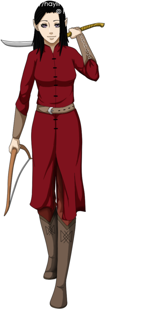 Drawn Elfen Lotr - Lord Of The Rings Elf Oc (730x1095), Png Download