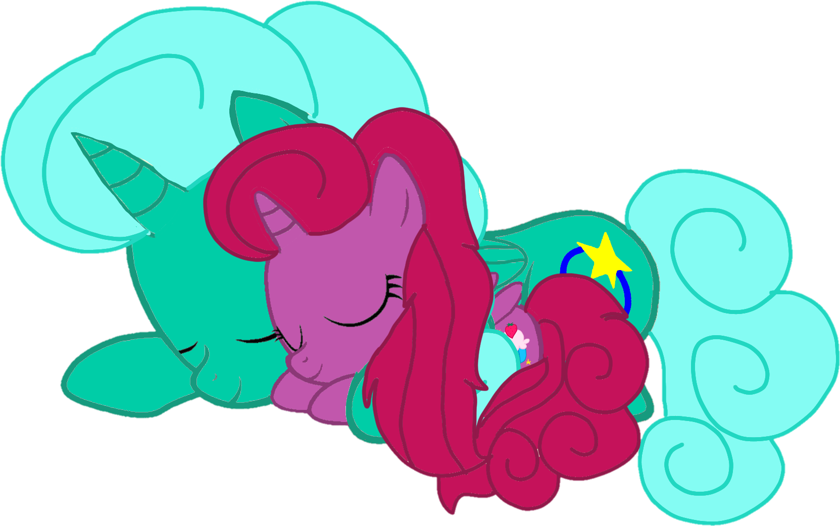 Alicorn, Alicorn Oc, Artist - Cartoon (1819x1080), Png Download