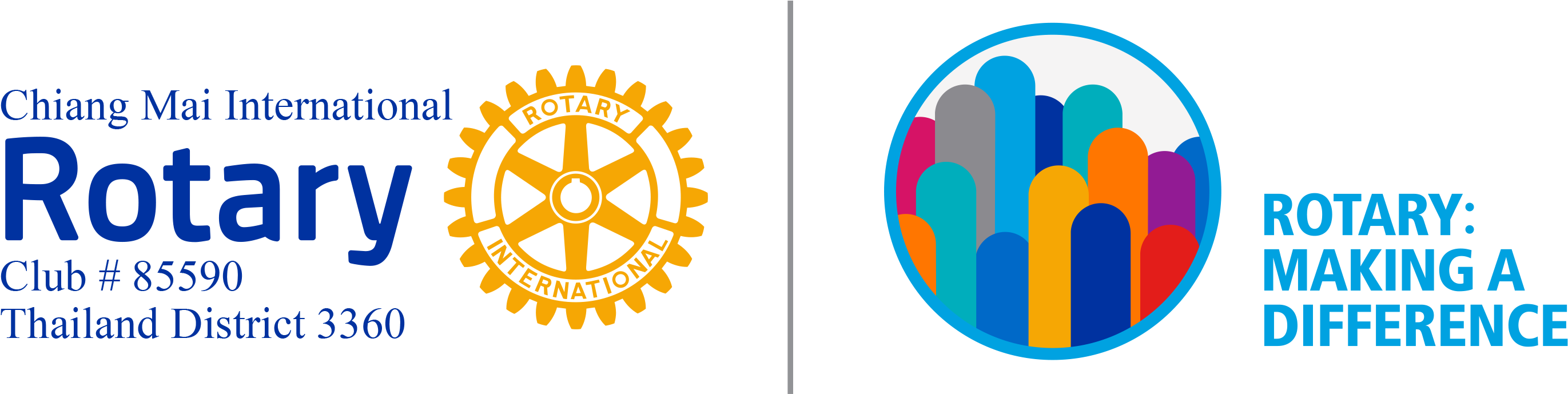 Search - Rotary International (2878x786), Png Download