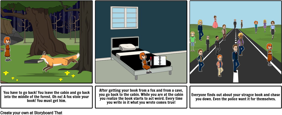 Spell Book Part - Cartoon (1165x488), Png Download