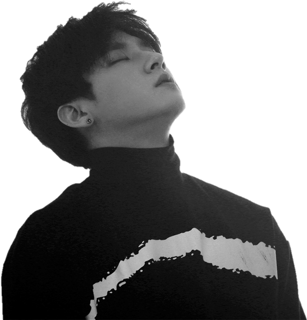 #kpop #im #monstax #monstaxim #changkyun - Monsta X Im Black And White (1024x682), Png Download