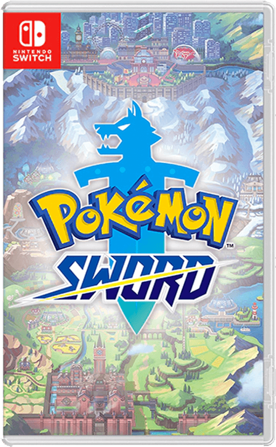 Pokemon Sword - Pokemon Sword And Shield Nintendo Switch (1000x887), Png Download