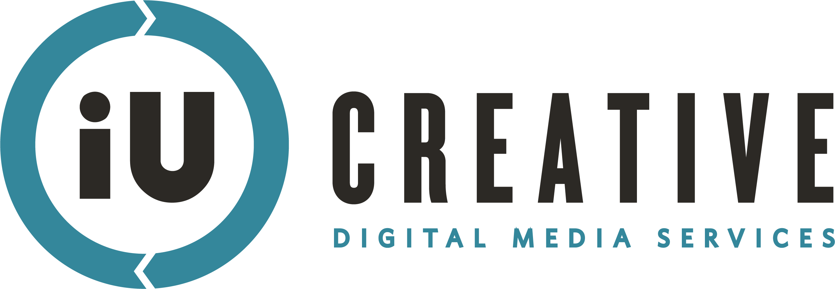 Iu Creative Digital Media Services - Media (2715x940), Png Download