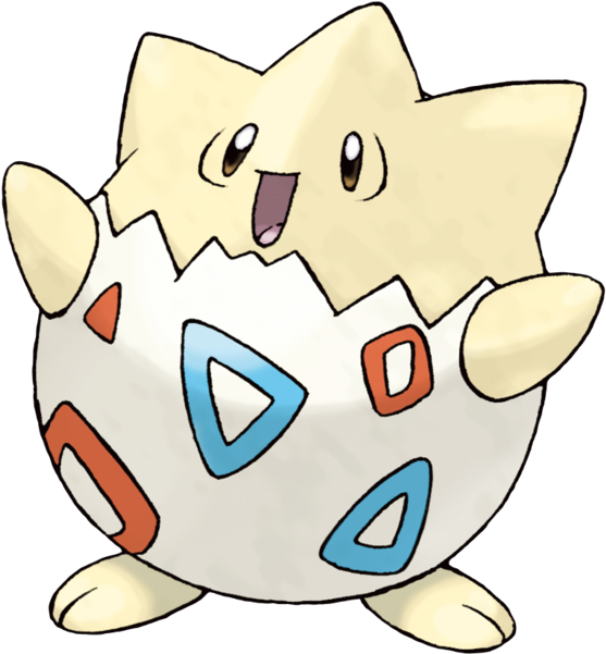 File - 175togepi - Pokemon Togepi (600x600), Png Download