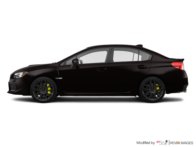 New 2019 Subaru Wrx Sti Sti Sport Tech With Lip Spoiler - Black 2017 Ford Fusion (640x480), Png Download