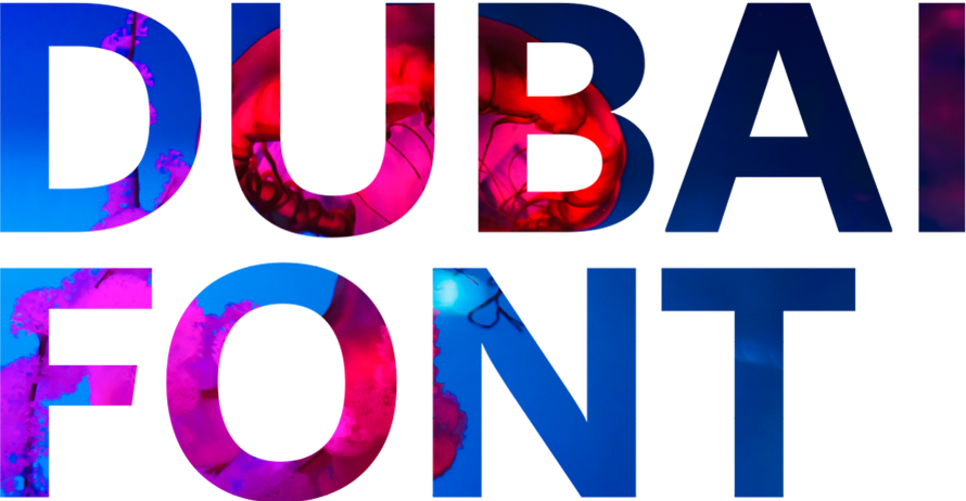Dubaifont - Graphic Design (890x462), Png Download
