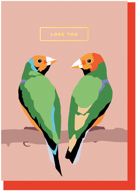 Lovebird (498x678), Png Download