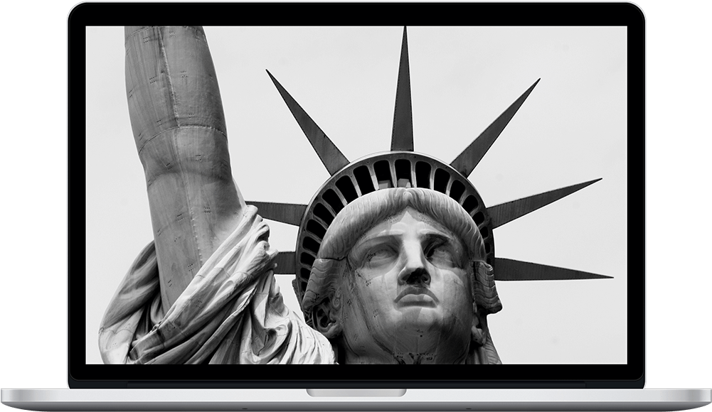 We Present Your Business To Your Audience In Its Best - Head Of Statue Of Liberty (1000x600), Png Download
