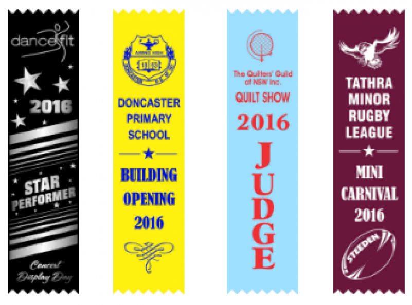 Custom Place Ribbons 5x20cm - Graphic Design (800x800), Png Download