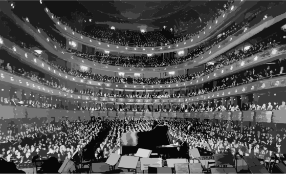 Metropolitan Opera Opera House Broadway Conductor Theatre - Old Metropolitan Opera House (559x340), Png Download