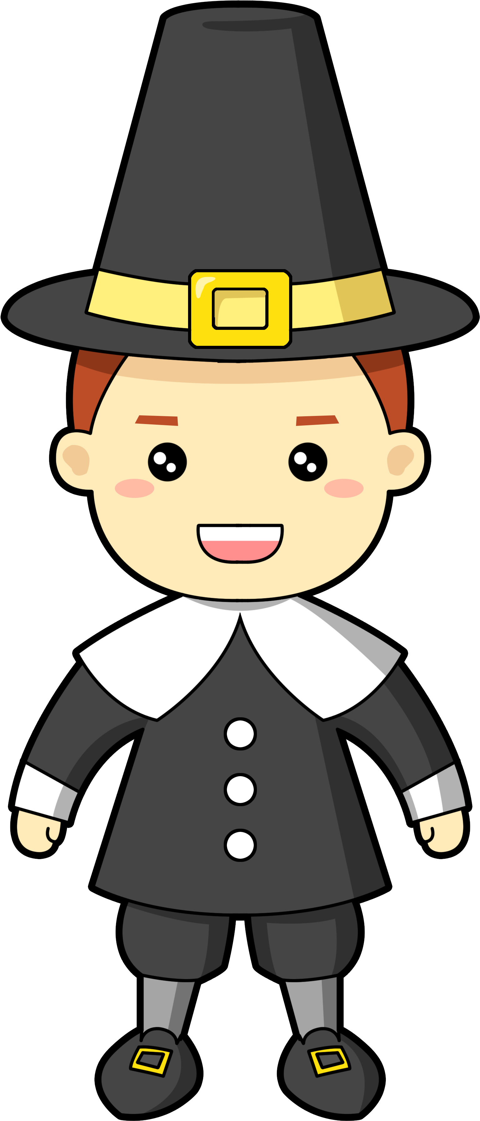 28 Collection Of Pilgrim Clipart Png - Pilgrim Clipart (2349x3940), Png Download