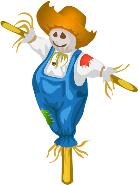0, - Scarecrow Transparent (449x600), Png Download