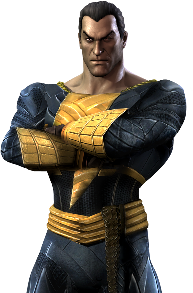 Dc Comics Black Adam (732x960), Png Download