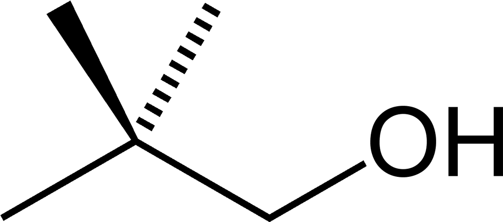 Using Wedge And Dash Notation, Solid Lines Represent - Wedged Bonds (1100x542), Png Download
