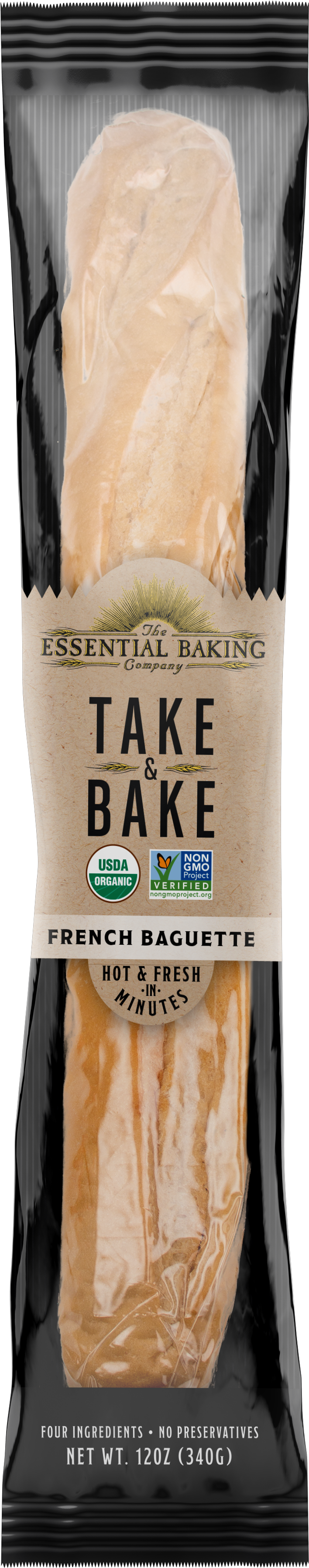 Take & Bake French Baguette - Wood (4000x4000), Png Download