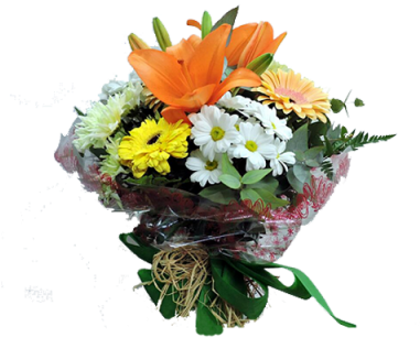 Ramo Variado - Flower Bouquet (400x400), Png Download
