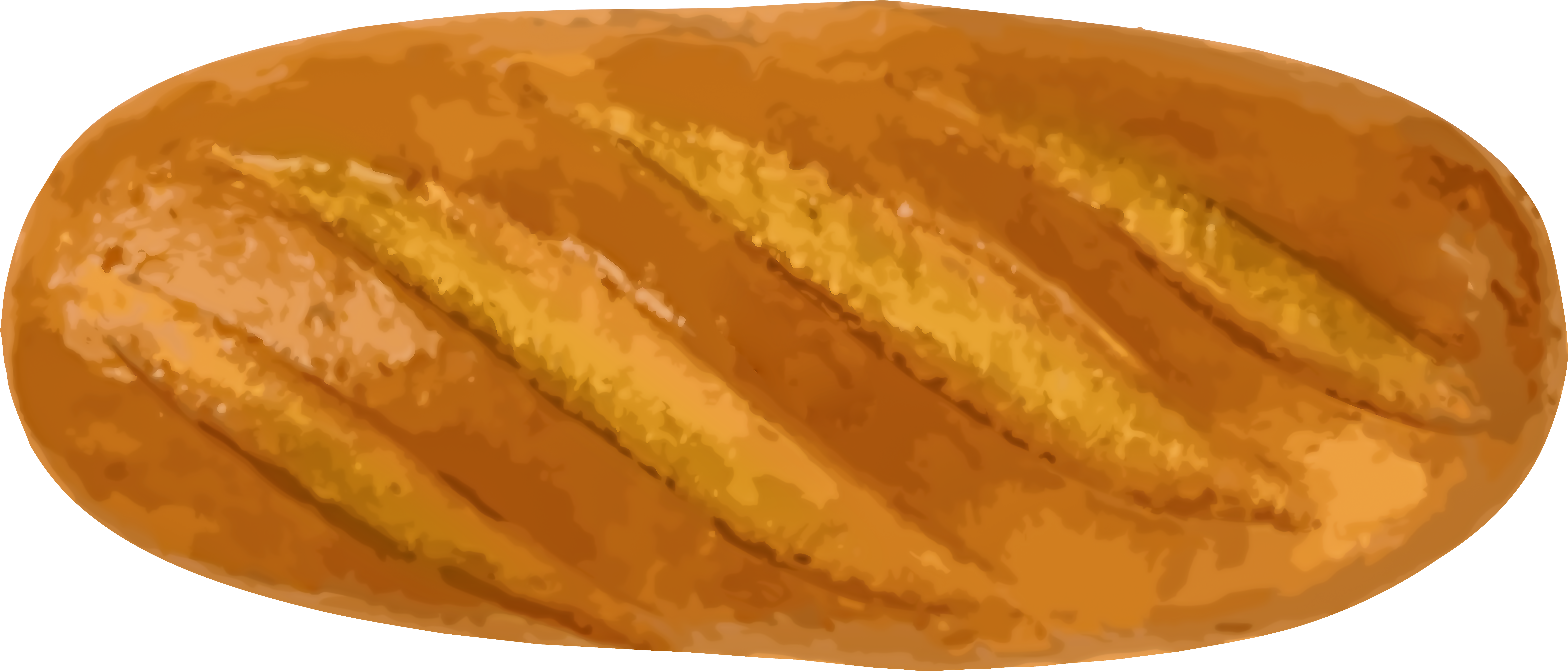 Bread Png Clipart (8000x3467), Png Download