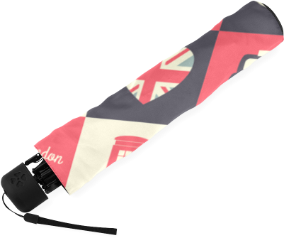 Interestprint Stylish Retro Vintage Union Jack British - Umbrella (500x500), Png Download