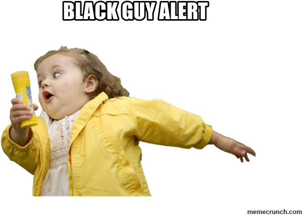 Black Guy Alert - Toddler (680x453), Png Download