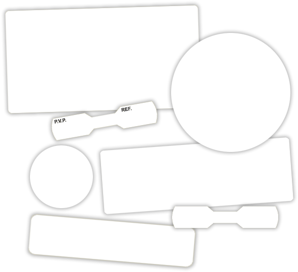 Etiquetas Adhesivas Blancas - Paper (600x600), Png Download