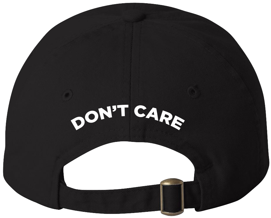 Plane Hair Black Dad Hat - Back Of Caps (1000x1250), Png Download