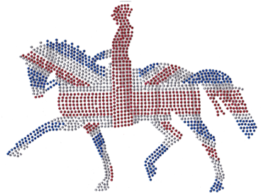 Dressage Uk Flag - Union Jack (400x400), Png Download