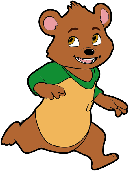 Goldie And Bear Png File - Goldie And Bear Clipart (446x589), Png Download